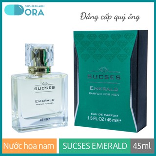 Nước hoa nam Cao cấp Sucses Emerald 45ml (Rainforest Quintessence)