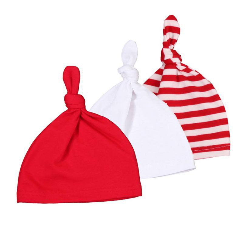 Bộ 3 mũ cotton mềm mại ấm áp cho bé