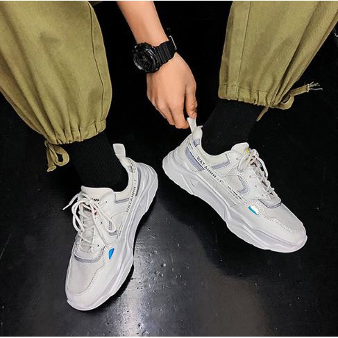 Giày Thể Thao Sneaker WATAHHH Trắng 💥Free Ship💥 Giày Tăng Chiều cao 5cm, Giày Cao cấp | BigBuy360 - bigbuy360.vn