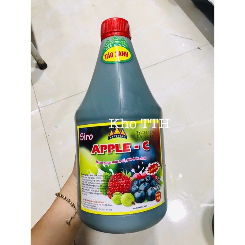 Siro Bắc cường can 2 lít
