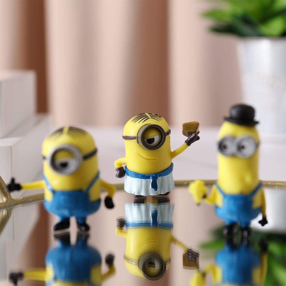Set 10 Tượng Minion 3D Hoạt Hình Để Bàn Trang Trí