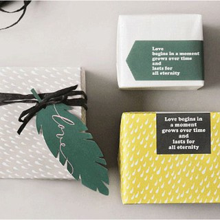 Tag trang trí hộp bánh, kẹo