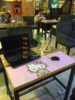 PAD MOUSE - TẤM LÓT CHUỘT KHỔ LỚN HELLO KITTY