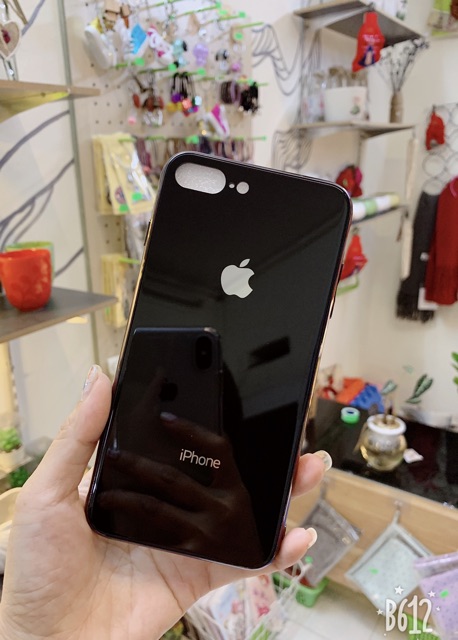 Ốp Iphone 7plus/8plus/6plus/6splus/6/7/8/6s/se2/se 2/x/xs/xr/xs max/11/11pro/11pro max-lưng kính cường lực, viền dẻo.