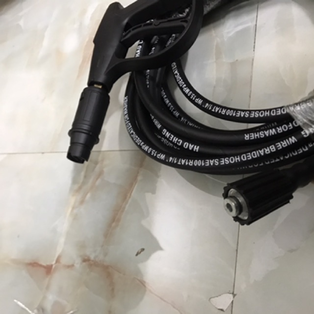 Dây rửa xe cao áp 15m + súng