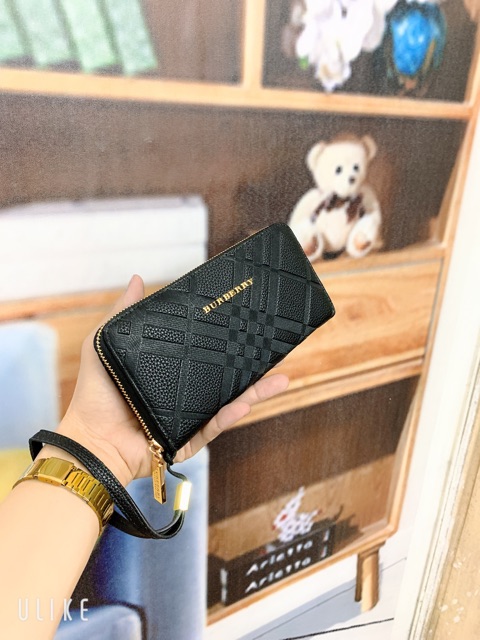 [FreeShip – Clip thật] Ví Da Cao Cấp 2020.Bóp Da Cầm Tay Nam Nữ. Ví Cầm tay.