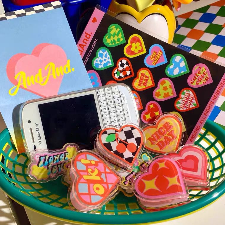 Kẹp Giấy Bằng Acrylic Phong Cách Vintage Tiện Dụng Cho Văn Phòng/ Trường Học