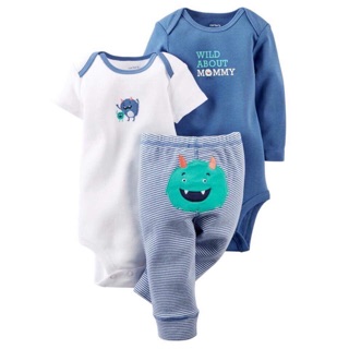 Set 3 Carter's hàng nhập mỹ chính hãng cho bé trai