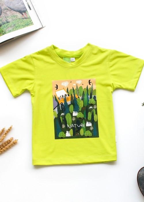 Áo thun cotton Jadiny màu xanh năng động,áo thun thoải mái, cotton thoáng mát, đi du lịch, mặc nhà, dạo phố