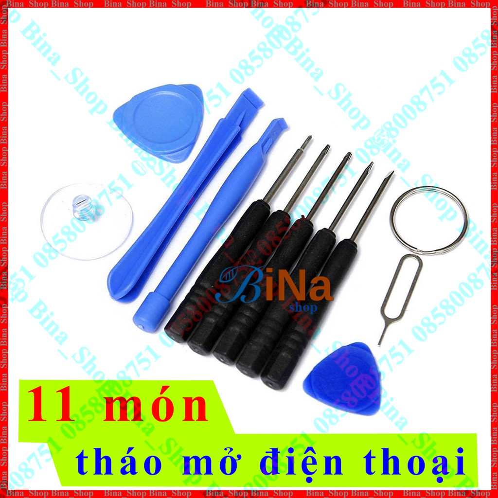 Bộ 11 món hỗ trợ tháo mở điện thoại tiện dụng