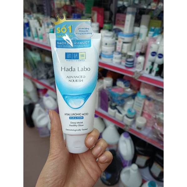Sữa rửa mặt Hada labo dưỡng ẩm sâu