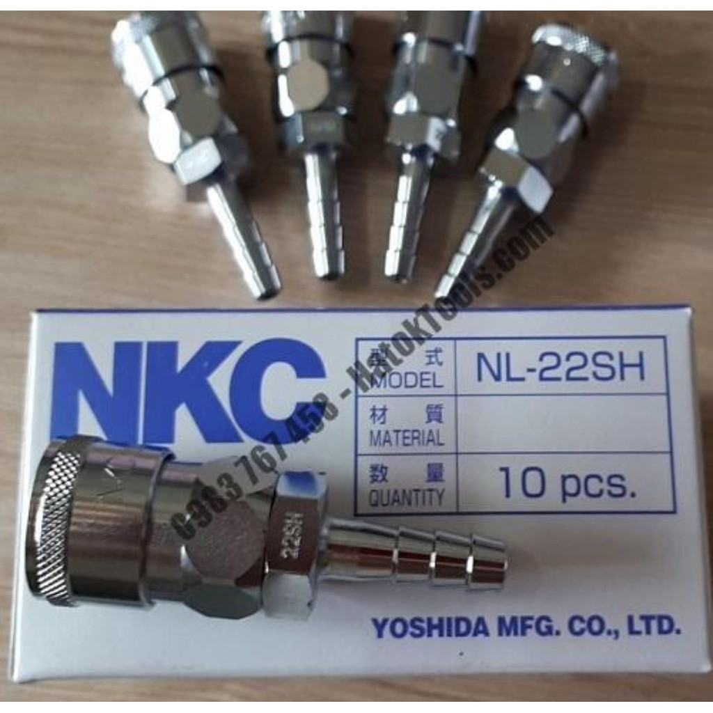 Khớp nối khí nén đuôi chuột NKC Yoshida NL-22SH Nhật Bản