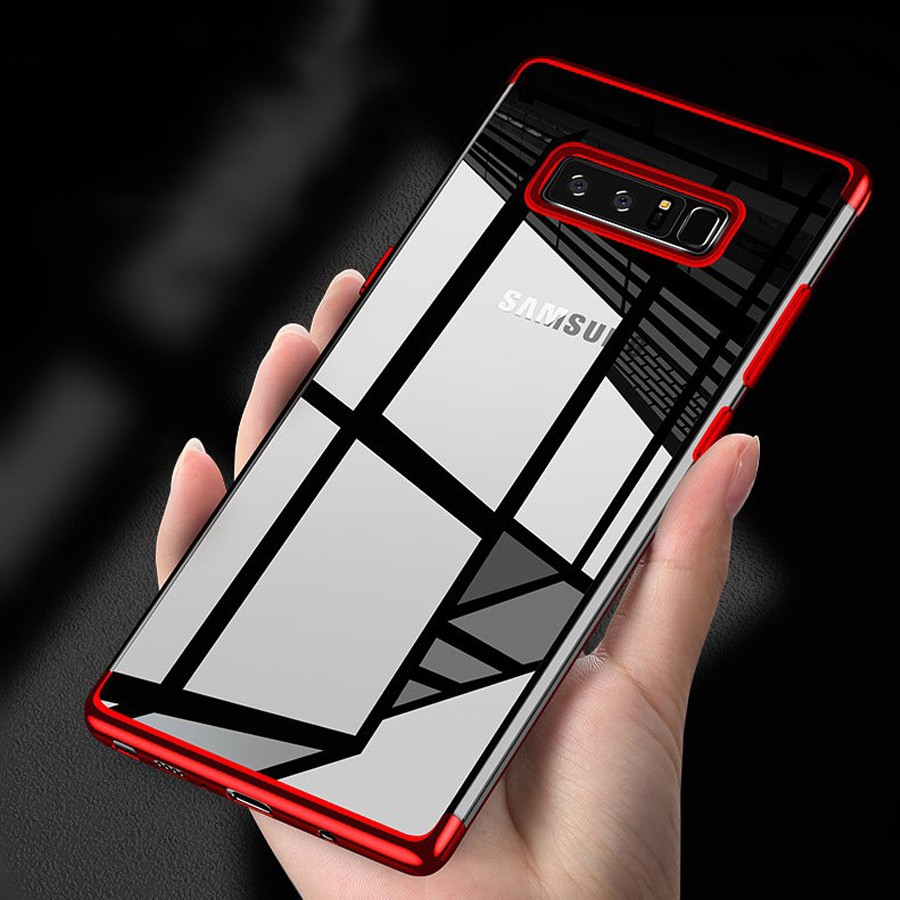 ỐP LƯNG TRONG VIỀN MÀU GALAXY NOTE 9