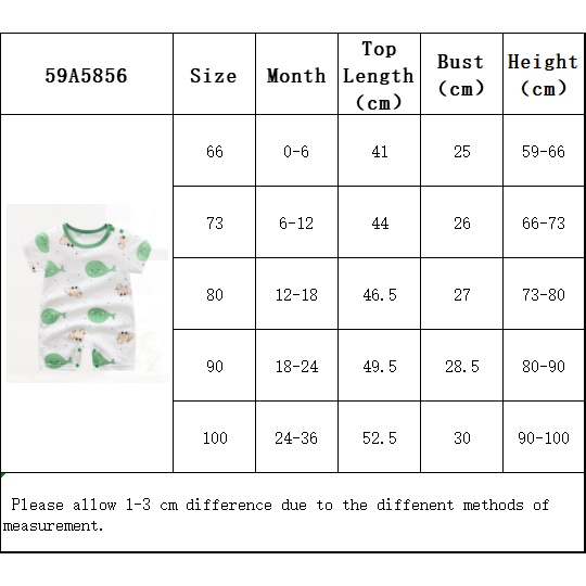 Áo liền quần SOFFNY tay ngắn chất liệu sợi tre cotton dành cho trẻ em sơ sinh