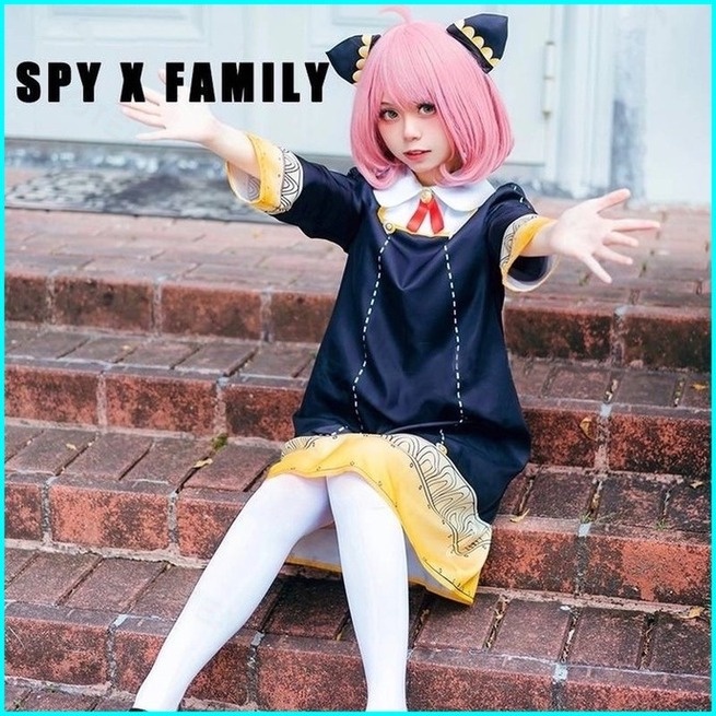 Spy×family Bộ Đồ Hóa Trang Nữ Sinh Anya Xinh Xắn GIA ĐÌNH ĐIỆP VIÊN cospaly