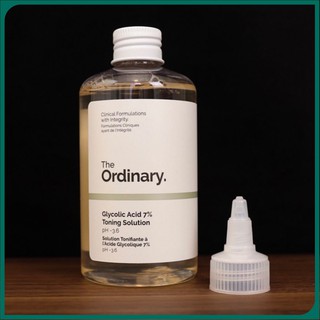 [FLASH SALE] Toner The Ordinary Glycolic Acid 7% Toning Solution 240ml Làm Sáng Da Giúp Da Mịn Màng