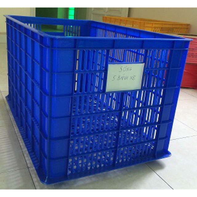 Sọt 5 bánh xe rỗng