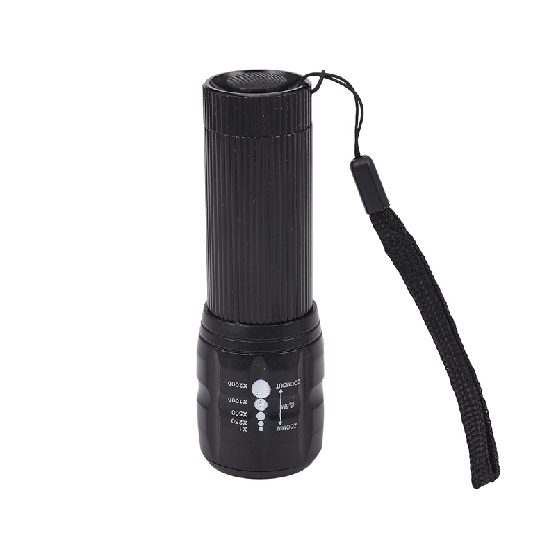 Đèn pin LED 18650/AAA chống thấm nước có thể sạc lại tiện dụng cho xe đạp