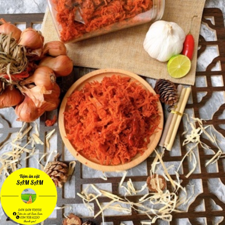 Khô bò túi zip 100g siêu ngon Tiệm Ăn Vặt Sam Sam | BigBuy360 - bigbuy360.vn