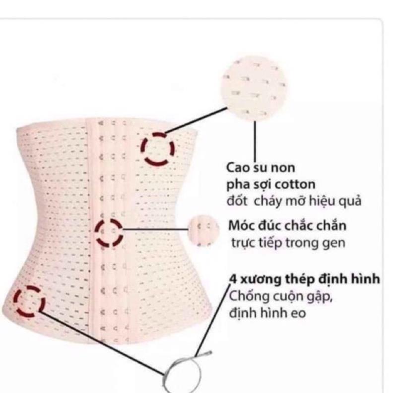 Đai Nịt Bụng Thông Hơi Định Hình Vòng Eo (TH11) - LADY