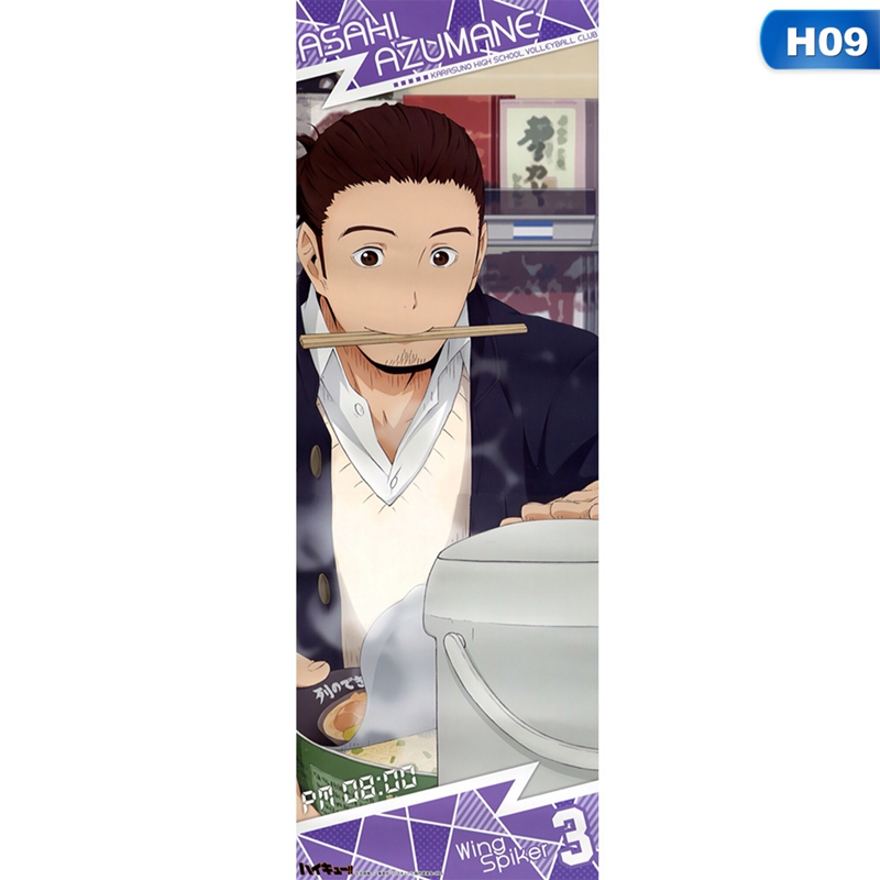 Tmdbyx Tranh Cuộn Treo Tường Trang Trí Hình Haikyuu Haikyuu Độc Đáo