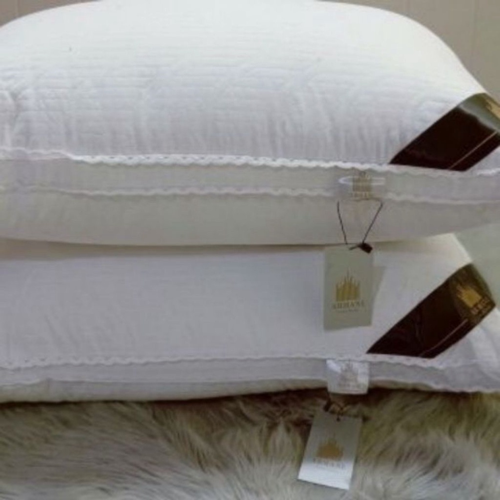 Ruột gối lông vũ DUBAI,  Bông Lông vũ 100% size 50x70cm siêu êm,phồng,đẹp, bảo hành 12 tháng