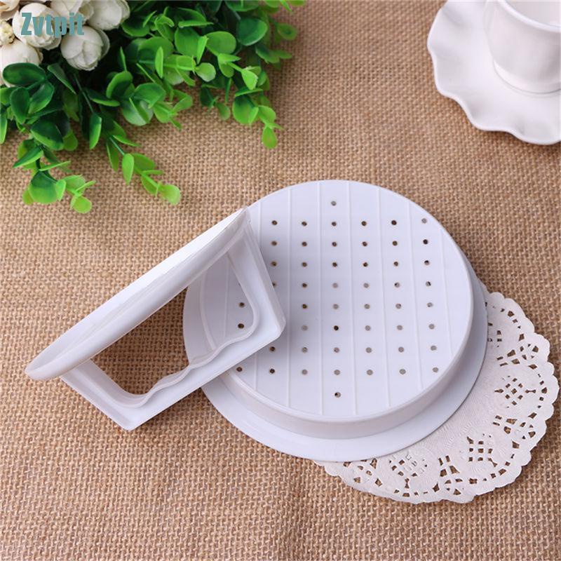 Khuôn ép thịt làm Hamburger bằng nhựa tiện dụng