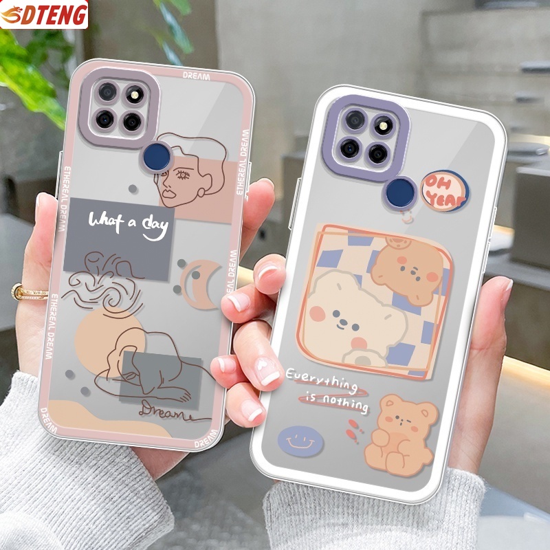 Ốp Điện Thoại Cho Realme C21Y C25Y C35 C31 Realme 8i 9i Realme C11 2021 C25 C25S C20 C15 C12 C3 C2 Realme5 5i 6i Narzo 30A