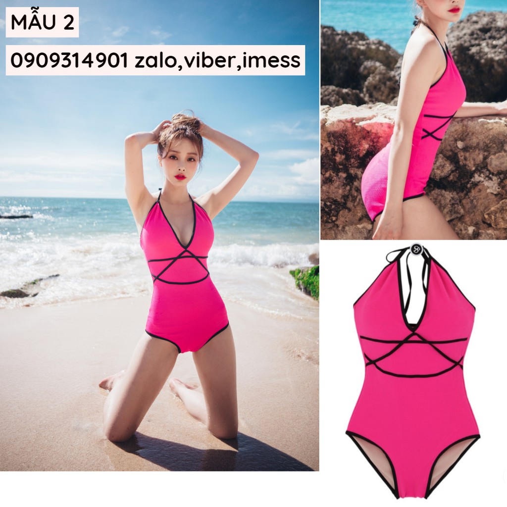 Mẫu mới Bikini Hàn Quốc Monokini (kèm váy che khuyết điểm, có bigsize) cực đẹp hàng cao cấp, đồ bơi một mảnh sang t