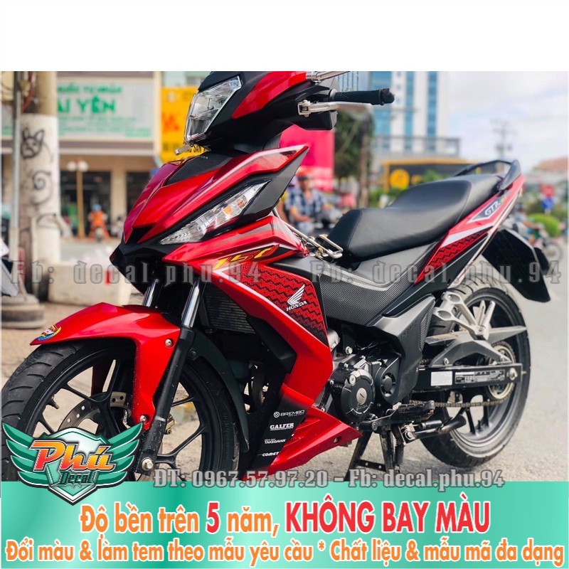 Tem rời Winner đỏ đen hoa văn mới -1