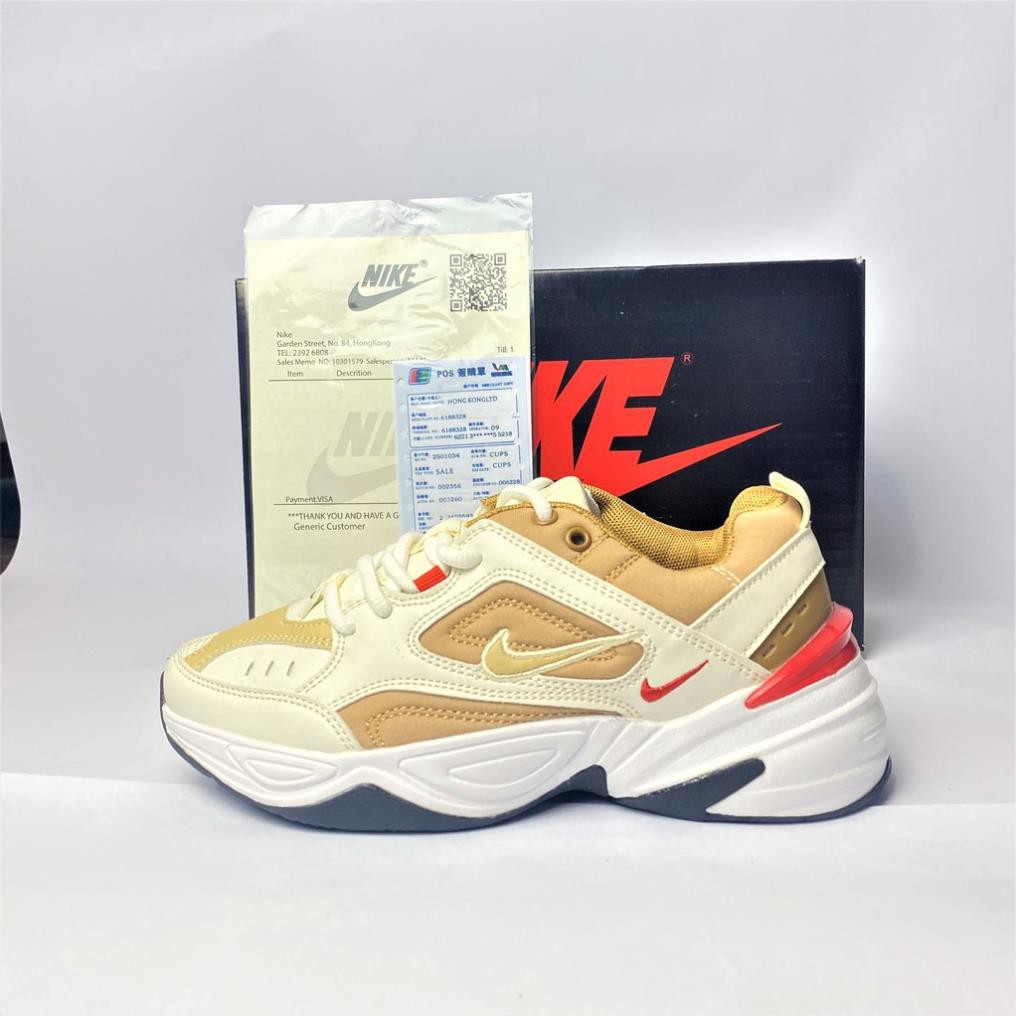 [Hàng Trung- Cao Cấp ] Giày Thể Thao sneake M2K gót đỏ.   88-Store