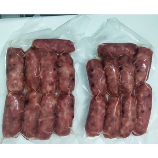 1kg Lạp xưởng tươi Long an 90% nạc heo