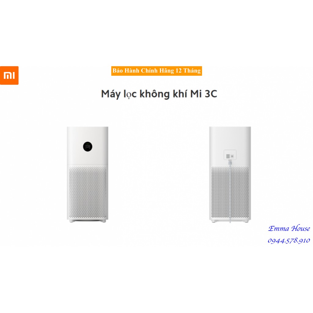 [Bản quốc tế] Máy Lọc Không Khí Xiaomi Air Purifier 3C - Bảo Hành Chính Hãng 06 Tháng