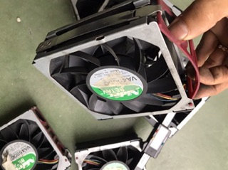 Quạt server hp nidec Va 450dc 12v 3.3A , vuông 12cm