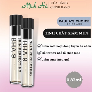 Tinh chất loại bỏ mụn cao cấp 9% BHA Paula’s Choice Resist BHA 9 - 7739 giảm mụn đầu đen điều tiết bã nhờn