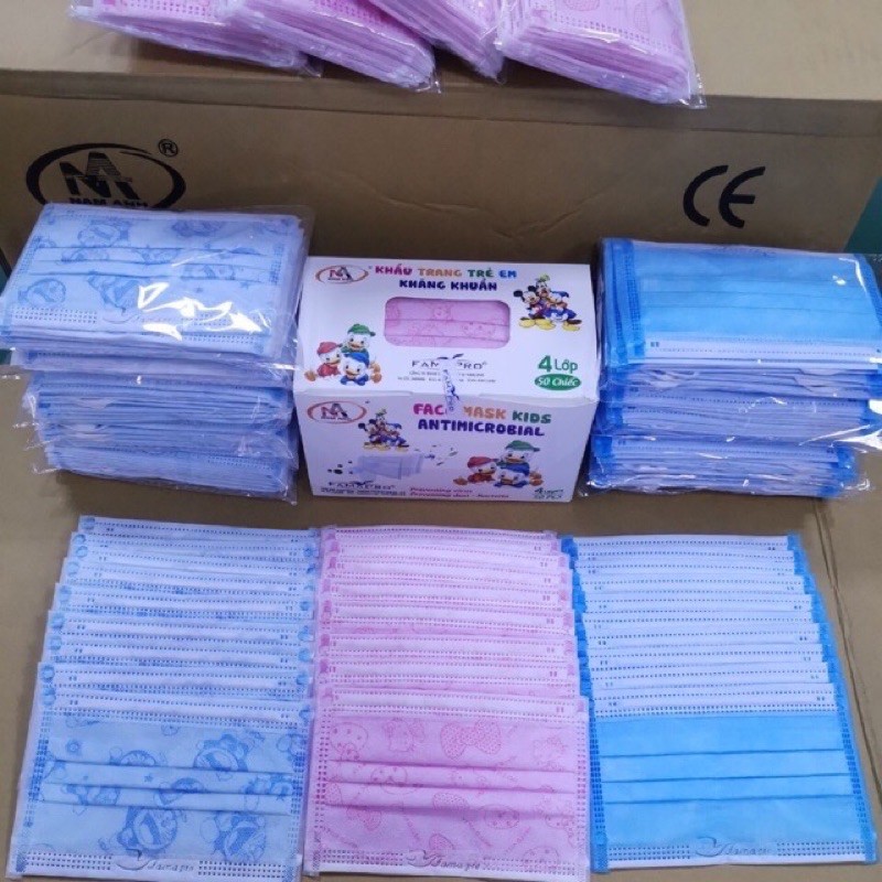Khâu Trang Trẻ Em Kháng Khuẩn- Nam Anh