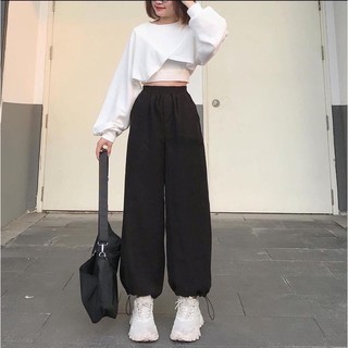 💯☀️SET QUẦN JOGGER TRƠN+ SET ÁO 2 MÓN ĐẮP CHÉO
