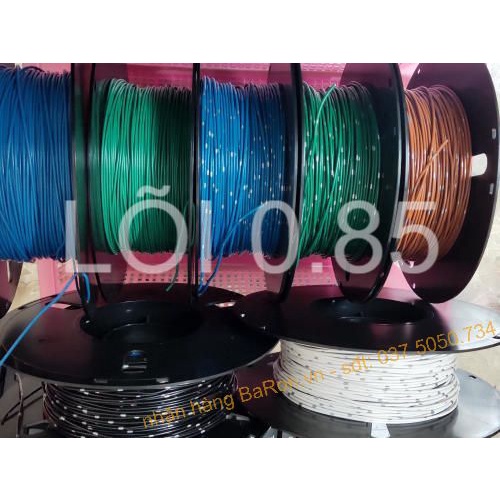 Dây điện lõi 0.85 lõi đồng, vỏ chống cháy