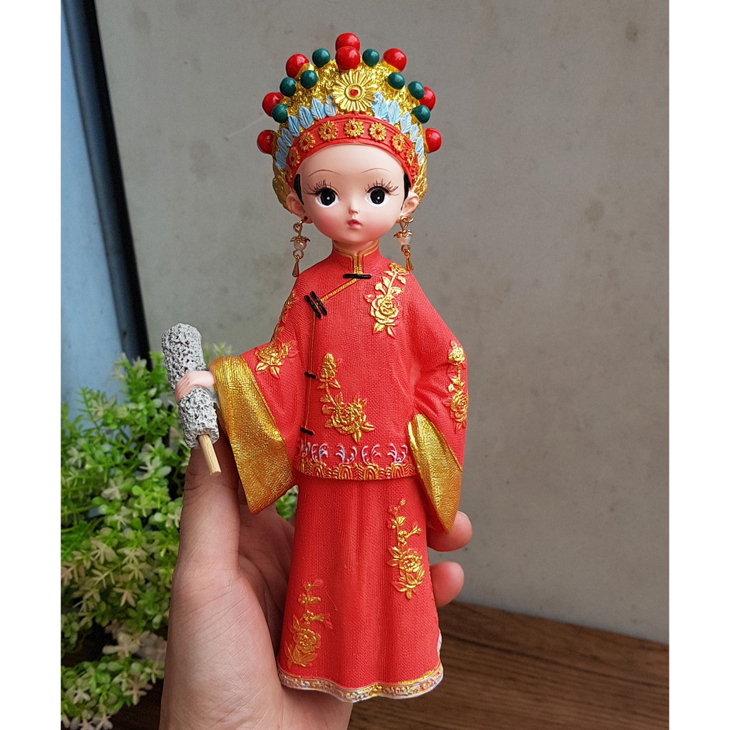 Cặp Tân Lang - Tân Nương 19cm mẫu Thương Cho Roi Cho Vọt