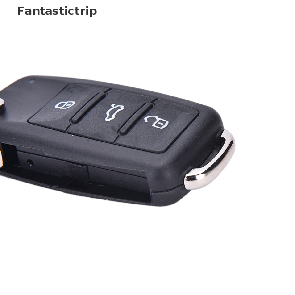 Vỏ Chìa Khóa Điều Khiển Từ Xa 3 Nút Cho VW Polo GOLF MK6 Touareg