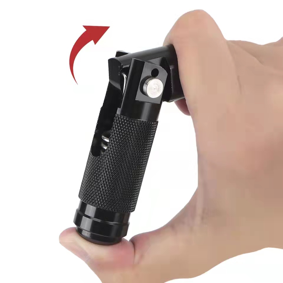 1 Cặp Gác Chân Phía Sau Xe Máy Bằng Nhôm Gấp Gọn Tiện Dụng