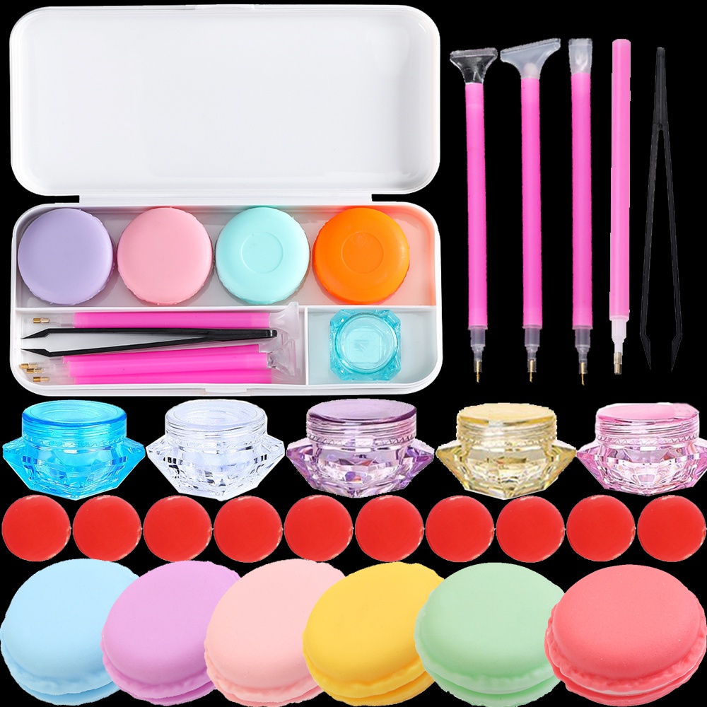 Bộ Dụng Cụ Bút Làm Tranh Đính Đá 5D DIY