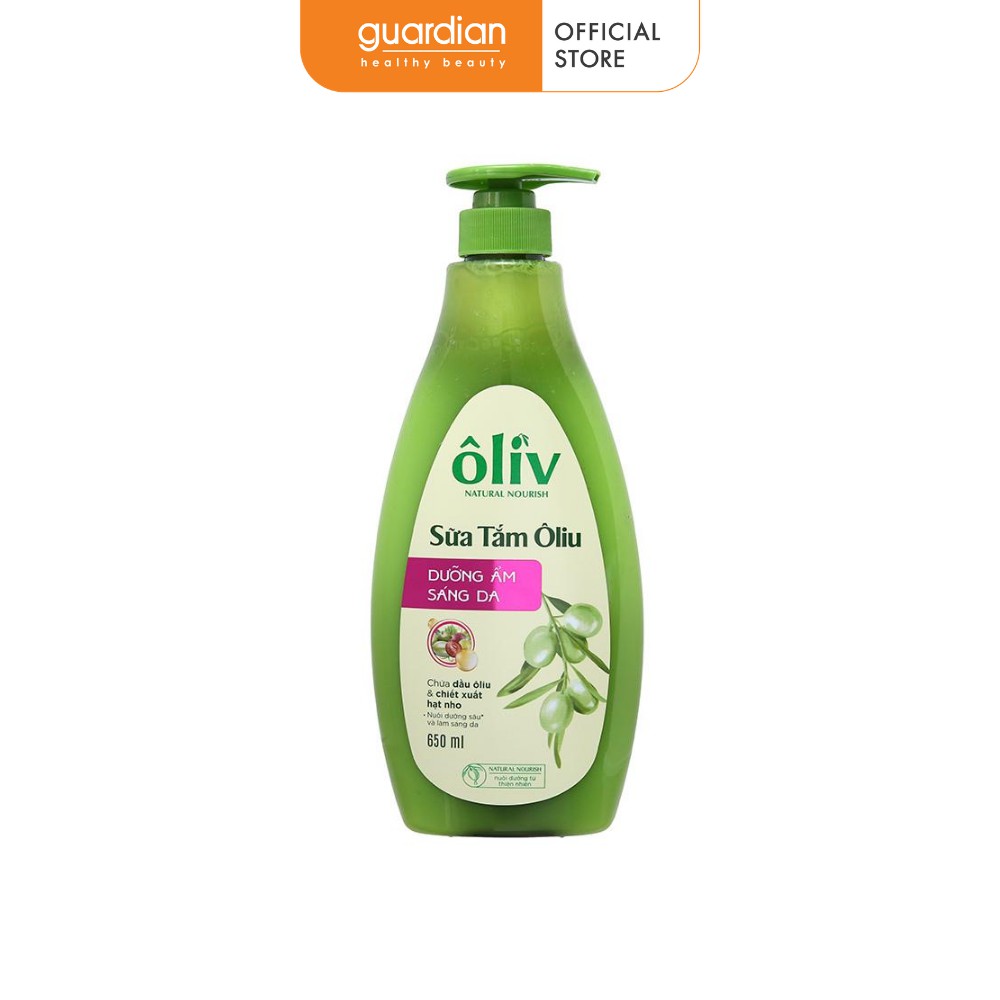 Sữa Tắm Ôliv Dưỡng Ẩm Sáng Da Hương Oliu 650ml