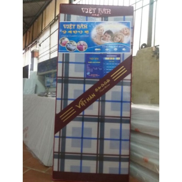 Đệm bông ép Việt Hàn đủ kích thước.bảo hành 3 năm ruột bông trắng kháng khuẩn
