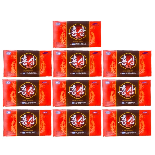 1 thùng nước hồng sâm hàn quốc hộp 10 chai mỗi chai 100ml tăng cường sức khoẻ