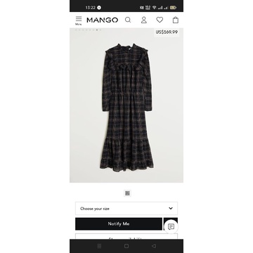 PASS VÁY MANGO SIZE S