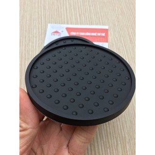 Miếng lót ly cà phê nhựa dẻo bền , Đế lót ly cao su dễ vệ sinh, Đặt lót ly có sẵn kê cốc