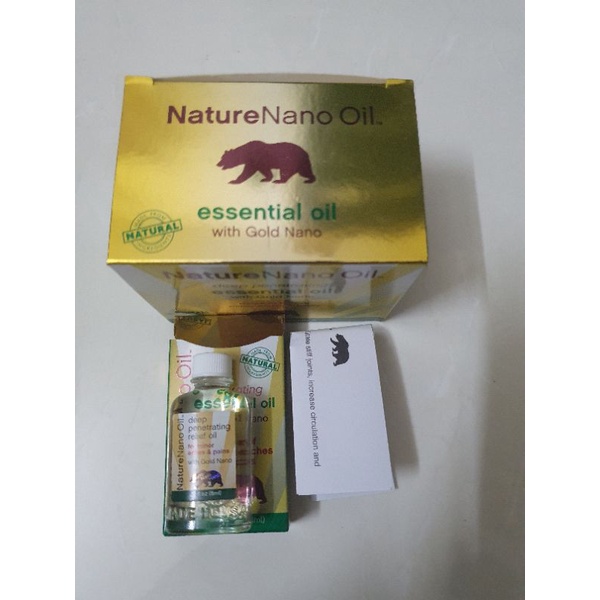 Dầu gió Nature nano oil