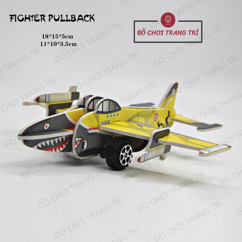 Mô hình 3D giấy tự ráp - Mô hình máy bay, xe tăng chiến đấu