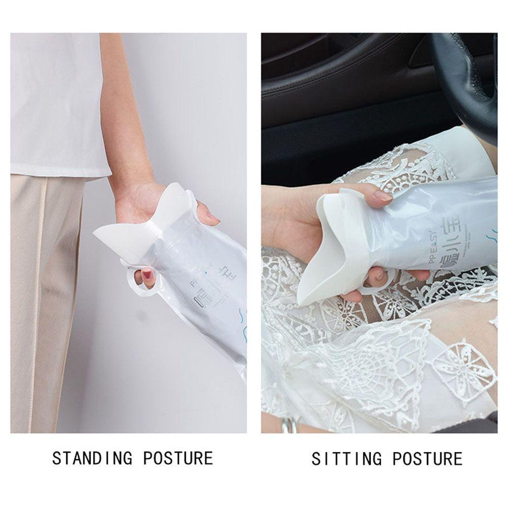 Bộ 4 Túi Đi Vệ Sinh Khẩn Cấp Di Động Dung Tích 700Ml Tiện Dụng